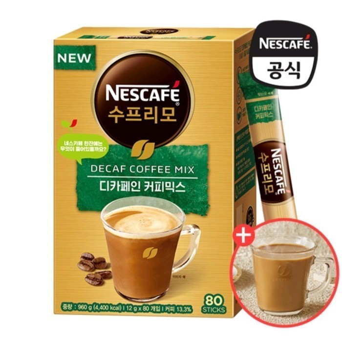 

Nescafe Decaf Coffemix Coffee Korea Kopi Instan Premium