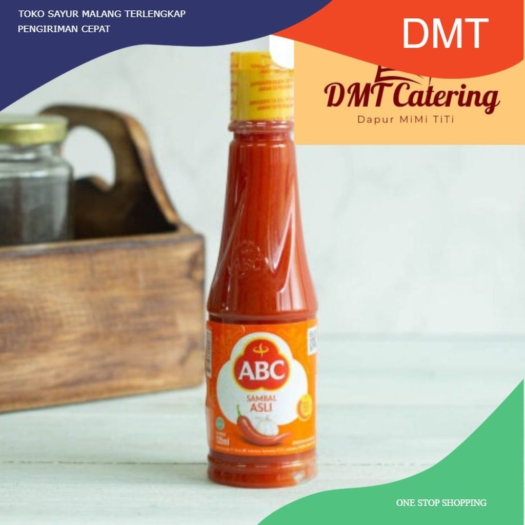 

ABC Saus Sambal Asli Botol 135 ml Catering Malang DMT