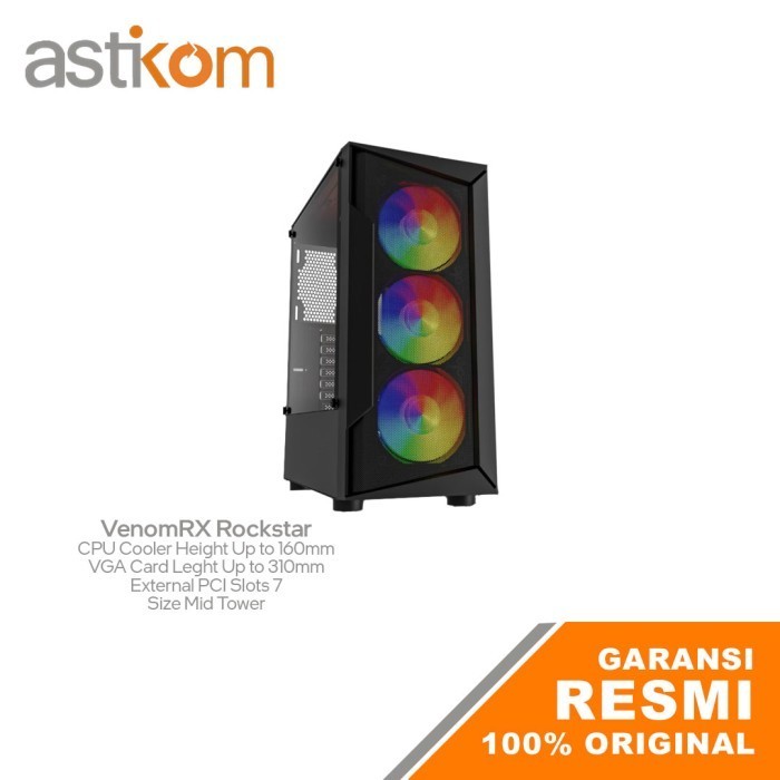 Casing PC VenomRX Rockstar