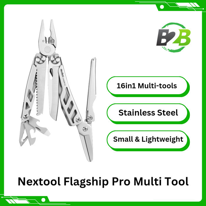 NEXTOOL X HUOHOU MULTIFUNCTION KNIFE 15in1 - Pisau Lipat