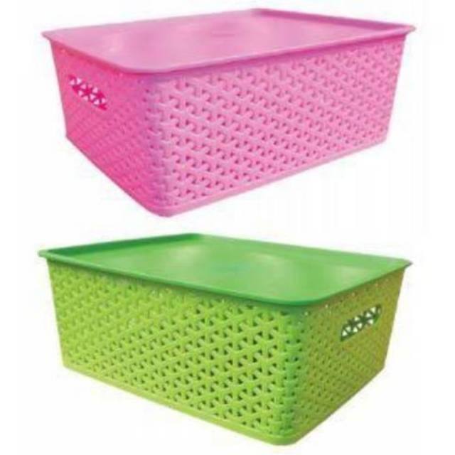 promo Keranjang serbaguna Narita basket  ukuran M good qualty