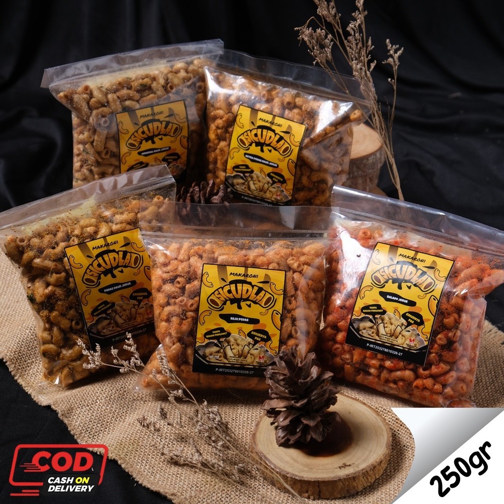 

【PROMO】Makaroni BANTET SICUDLA Kemasan 250gr