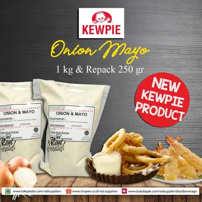 

Roux Kewpie Onion Mayo 1kg, Best Mayo Kewpie Japan! BEST PRICE!!