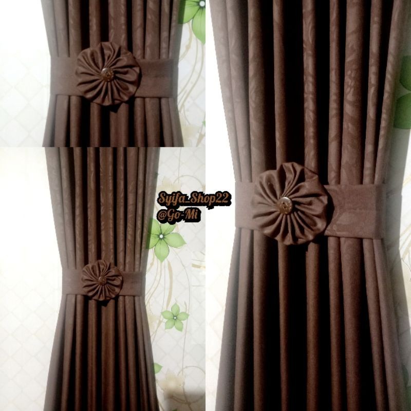 Korden kupu2 Jendela Minimalis Murah Modern Untuk kaca Kecil Model Pita Kupu-Kupu Gorden Terbaru Ika