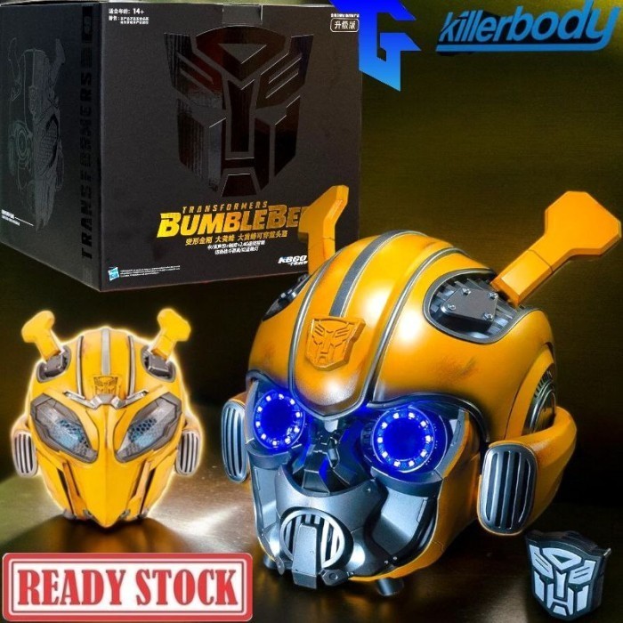 Killerbody x HASBRO Transformers BumbleBee Collectible Wearable Helmet With Voice Control Upgraded V