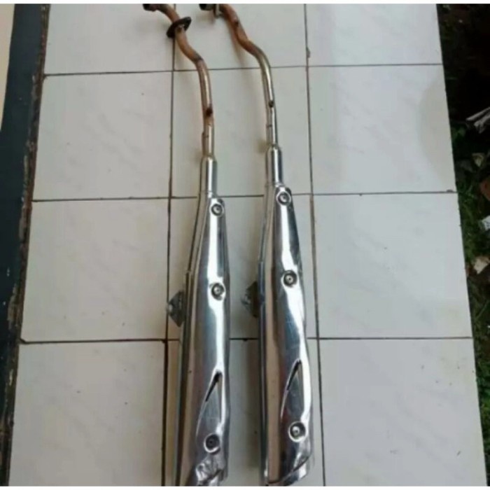Knalpot Kharisma/supra 125 old. original copotan
