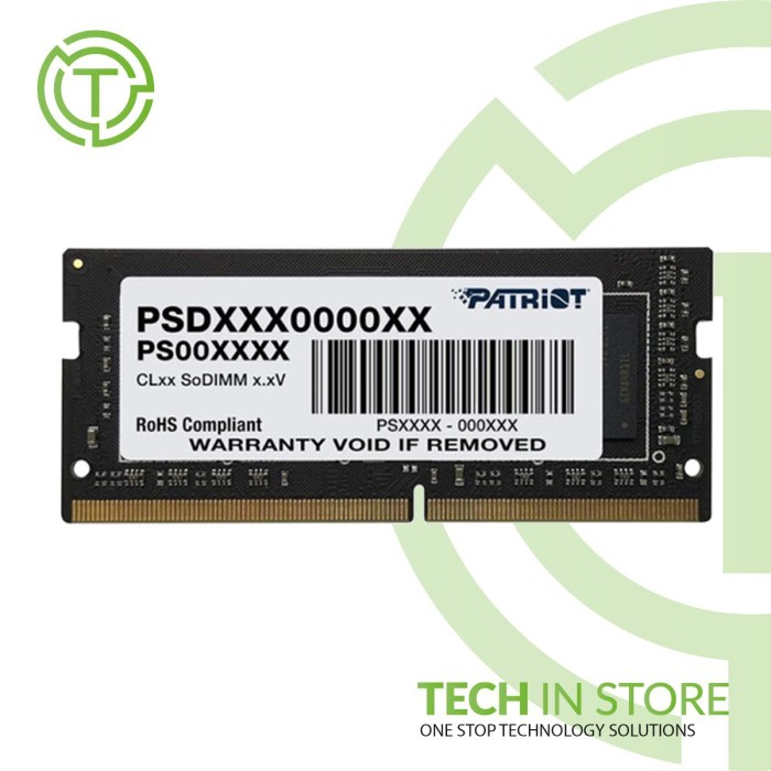 RAM SODIMM Patriot Signature Line DDR4 3200Mhz 32GB (1x32GB) PSD432G32002S