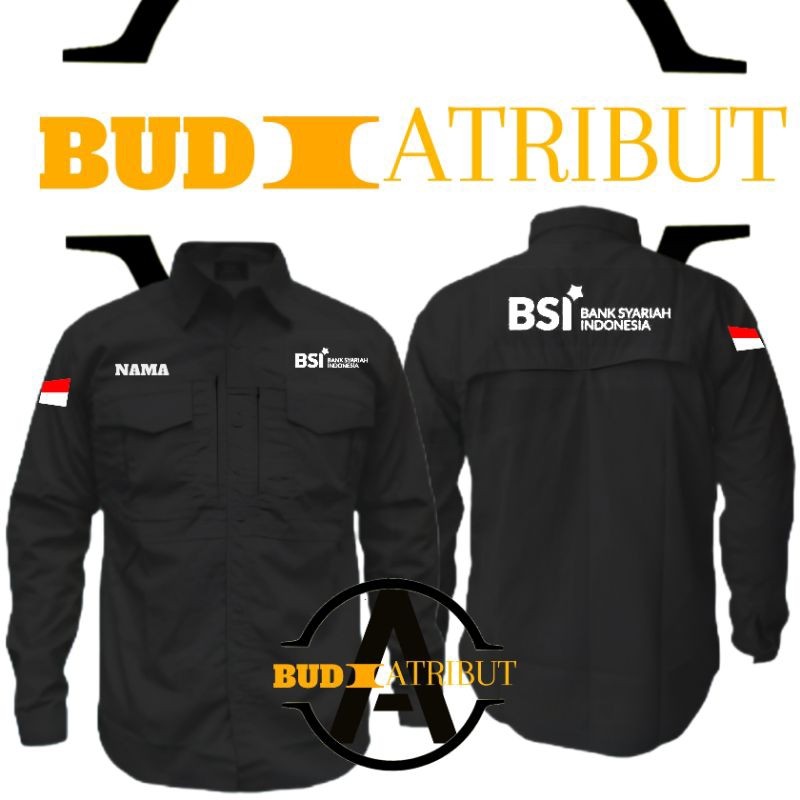 kemeja bank bsi / kemeja mtek bank bsi / kemeja pdh bank bsi / kemeja pdl bnk bsi / kemeka tatical b