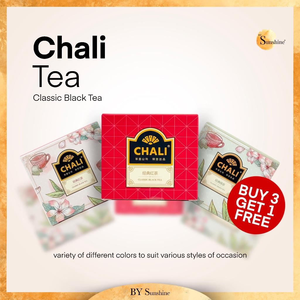 

Teh Hitam Klasik CHALI (4 Kantong)