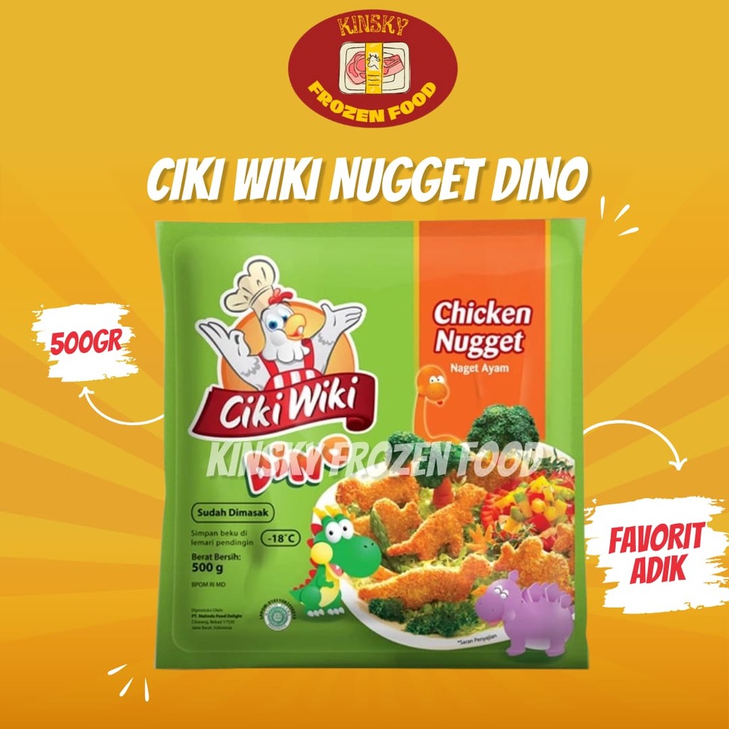 

CIKI WIKI NUGGET DINO 500GR