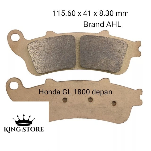 Kampas rem Honda Goldwing 1800 GL 1800 XL 1000 CBR 1100 Vulcan 650