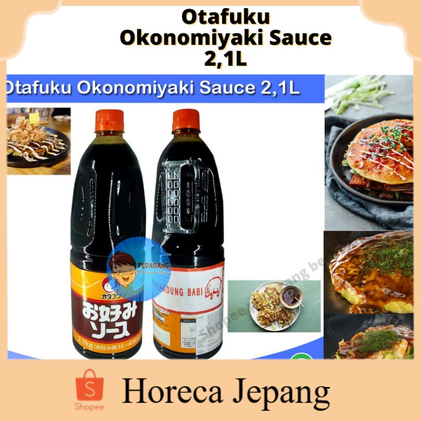 

Otafuku Okonomiyaki Sauce 2,1L | Saus Okonomiyaki | Okonomiyaki Sauce