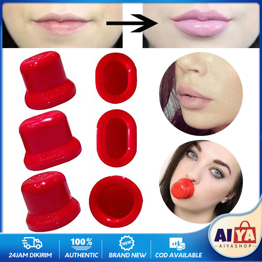 Penambah Penebal Bibir Sexy Vacuum Plumping Lips Tanpa Operasi Lips Enhancer Alat Pembesar Penghisap