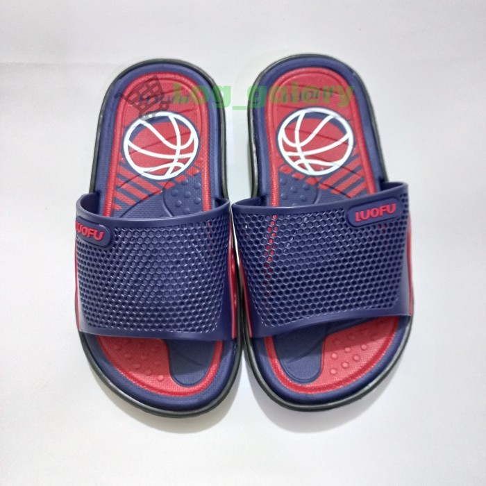 Sandal Anak Laki Laki Slipper/Slide/Selop | LUOFU E6168 D-E71K - Kuning, 17/30
