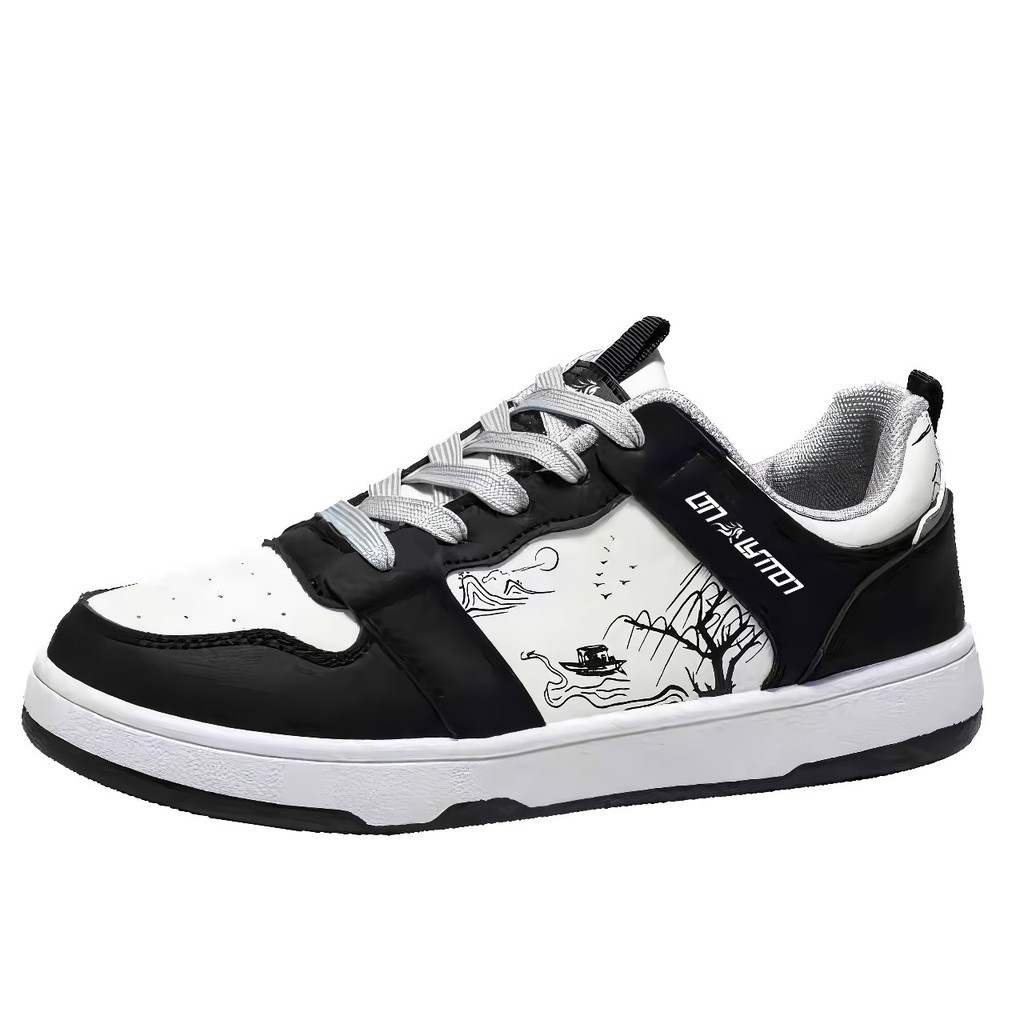 [𝗚𝗹𝗮𝗺𝗼𝗿𝗮] Jungkook FREE BOX Sepatu Pria Sneakers Sepatu Cowok Sneakers Casual Pria Premium Modis LV0