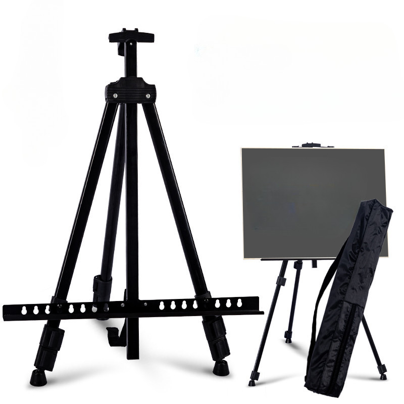 

Portable Adjustable Metal Sketch Easel Sketch Drawing For Artist Art Supplies Stand Foldable Travel Easel Shelf With Bag Outdoor