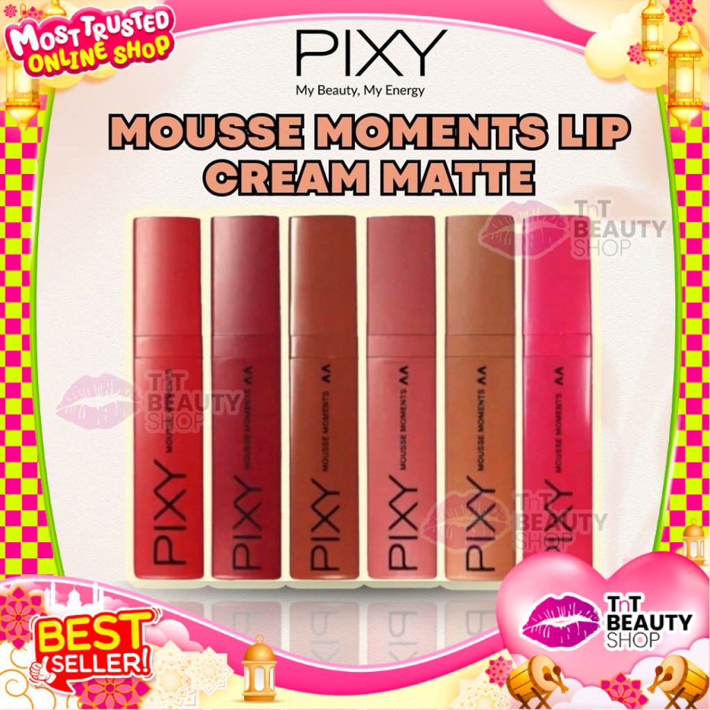 Pixy Mousse Moments 4gr Lip Cream Matte Lip Matte PIXY | TnT Beauty Shop