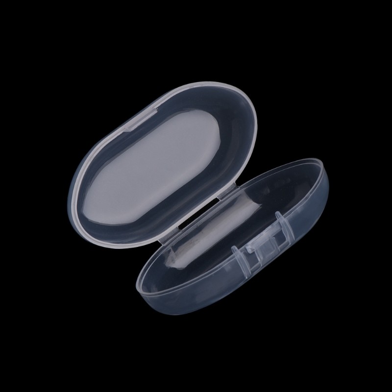 

Portable Baby Infant Finger Toothbrush Case Holder Storage Box Clear Travel