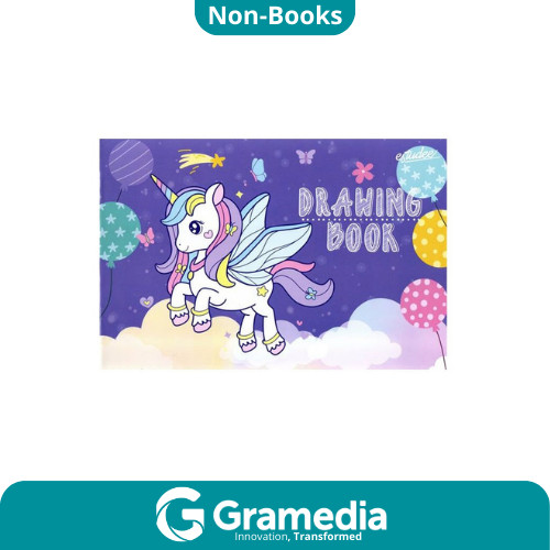 

[Gramedia Cijantung] Estudee Drawing Book A4 K Unicorn