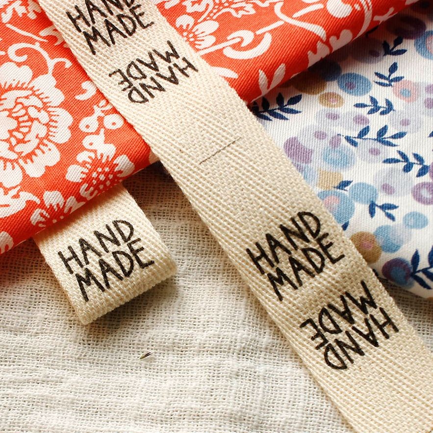 

20X70mm,Cotton Twill webbing,Flat or Folded Labels,tags for knitted things,Custom,Personalizada,handmade label,sew accessori