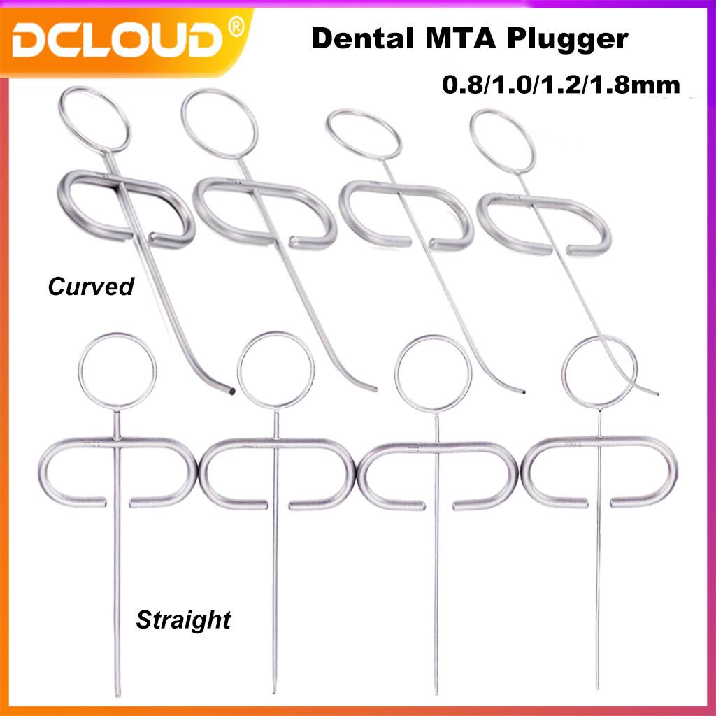 Dental MTA Plugger Applicator Bone Implant Collector Powder Meal Conveyors Teeth Filling Syringe Car