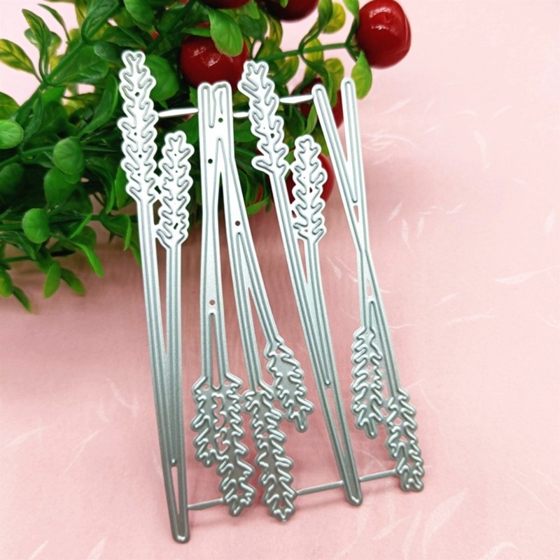 

Metal Cutting Dies A Bouquet of Lavender Stencil Template Mold for DIY Scrapbook