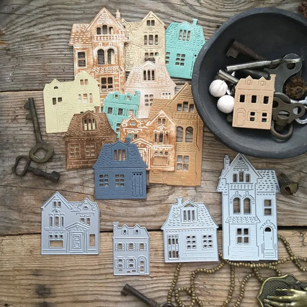 

House Metal Cutting Dies For DIY Scrapbooking Decorative Embossing Handcraft Die Cutting Template Mold