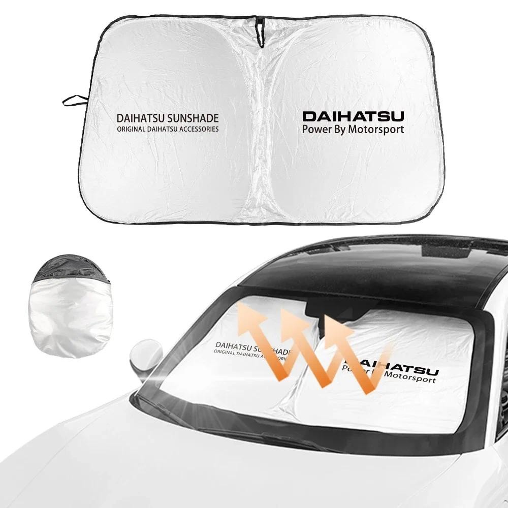 Flodable Car Front Windshield Sunshade Auto Accessories For Daihatsu Emblem Sirion Terios 2 Feroza T
