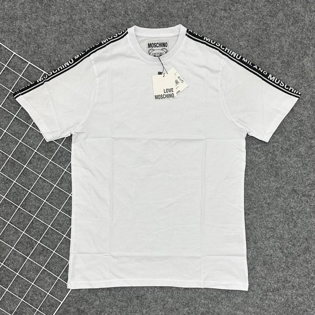 MCN Kaos Pria Branded Premium / Baju Distro Pria Lengan Pendek KS-SP067 - Putih
