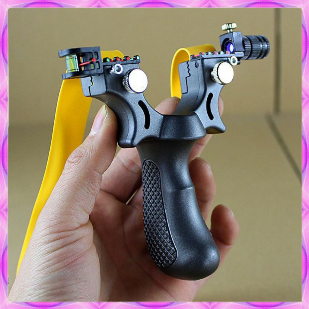 SYQT Big Power Ketapel Laser Sight & Rubber Band - SSGX Ketapel TERMURAH TERLARIS KETAPEL LASER-COD