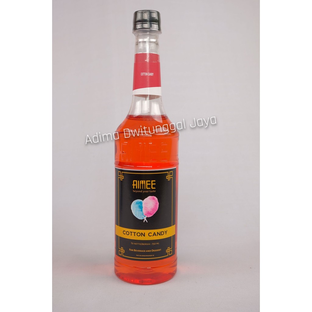 

Aimee Cotton Candy Syrup / Sirup Aimee Cotton Candy 750 ml