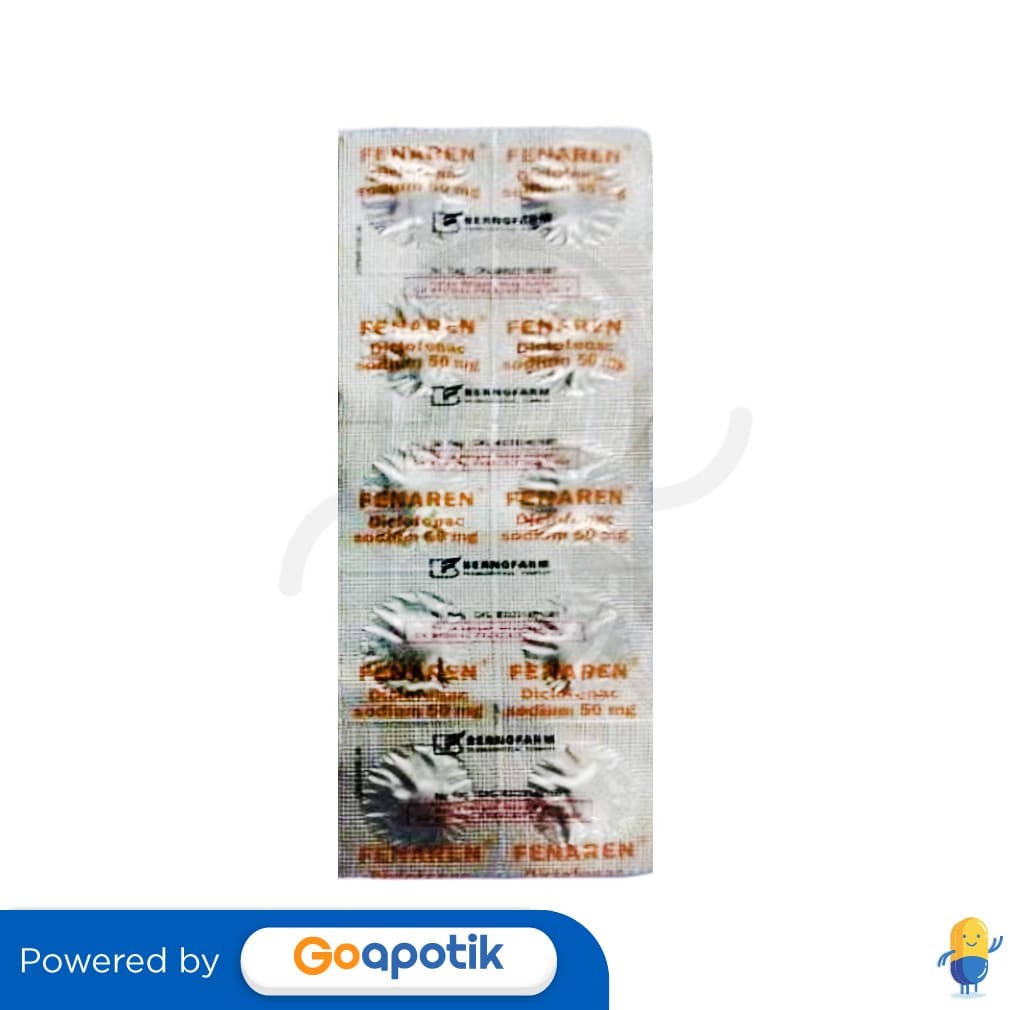Fenaren 50 Mg Strip 10 Tablet