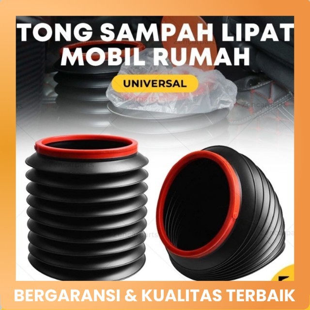EMBER LIPAT PORTABEL KOTAK MULTIFUNGSI TEMPAT TONG SAMPAH MOBIL FOLDABLE BUCKET STORAGE WATERPROOF O
