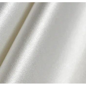 

White Satin fabric silk cloth 150*100cm DIY for interlining home dress curtain wedding party decoration sewing background