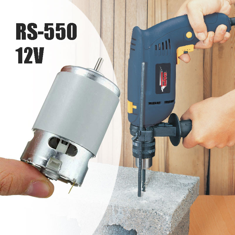 Rs550 Dinamo Motor Dc 12v 19500 Rpm Cordless Drill