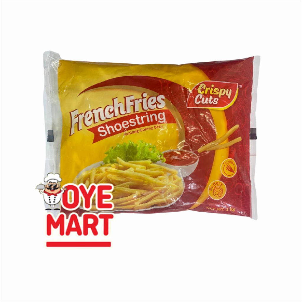 

CRISPY CUTS FRENCH FRIES SHOESTRING 1KG / KENTANG GORENG BEKU