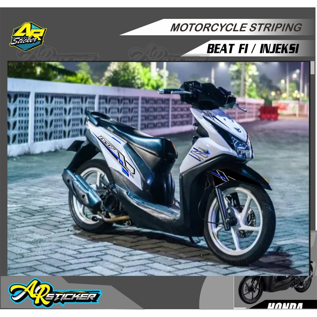 striping beat fi / stiker beat fi variasi / decal beat fi / stiker beat fi / striping beat fi 2014 /