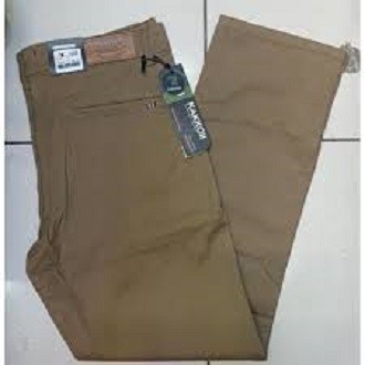 Celana Chinos Panjang KAKKOII Warna COKLAT MUDA KAKKOII