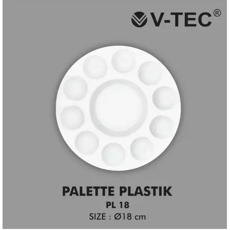 

V-TEC PALETTE PLASTIK TYPE PL 18 BULAT PCS