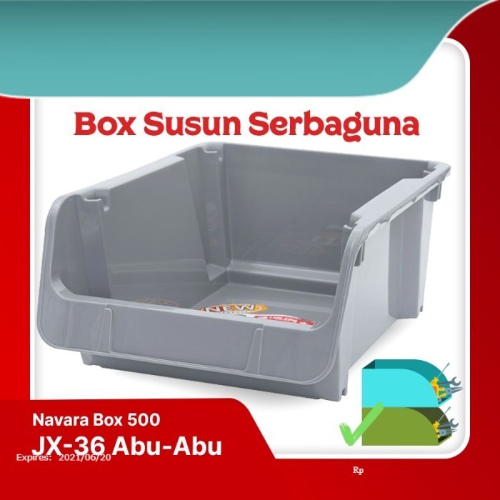 LION STAR Kotak Penyimpanan Navara Box 500 JX-36