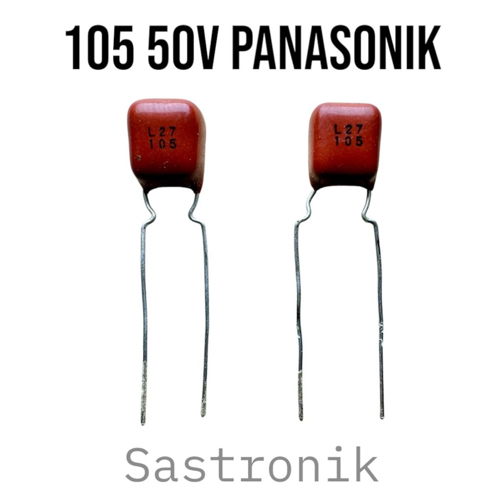 kapasitor 105 50v Panasonic ready