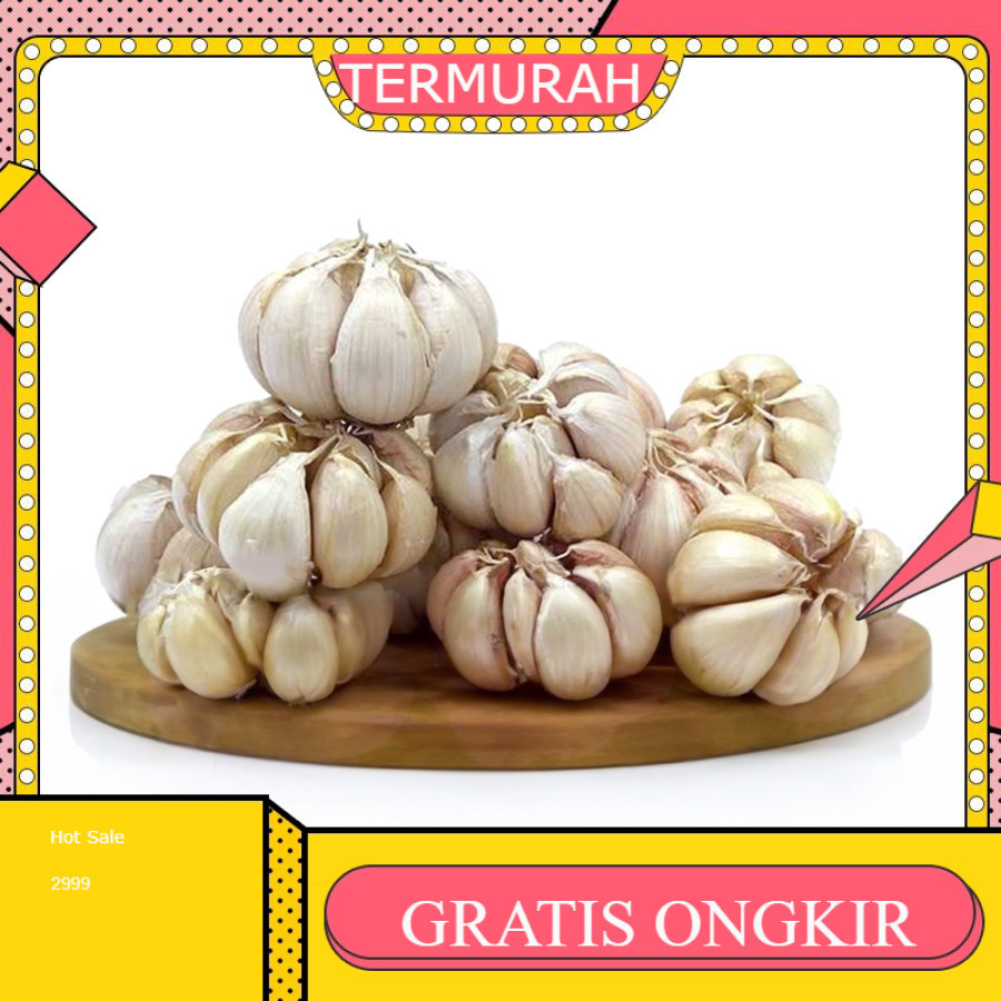 

Bawang Putih 1 kg / 1000 gram / 500 gram / 250 gram