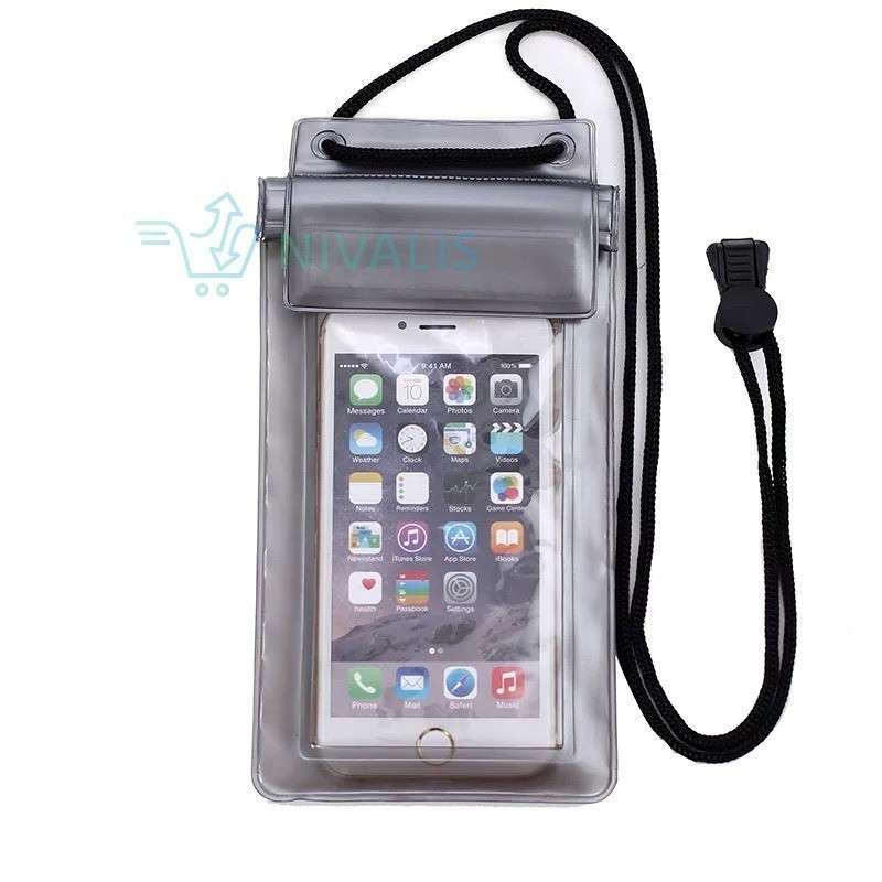 WATERPROOF SARUNG HP ANTI AIR Waterproof XL / Waterproof Case HP XL / WATERPROOF SARUNG HP