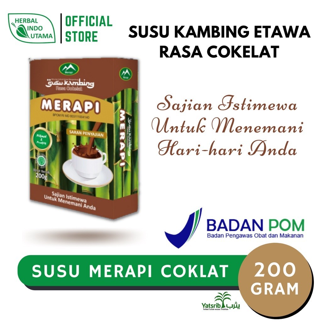 

INBUY MART - Susu Kambing Etawa Merapi Rasa Coklat