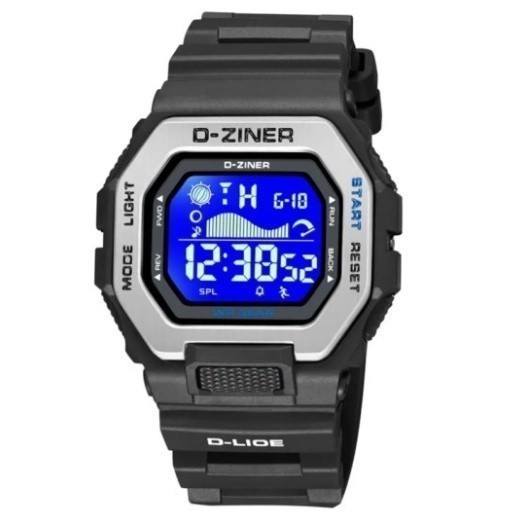 Original Jam Tangan Pria dan Wanita Unisex Dziner 8318 Digital Water Resistant 3 Atm