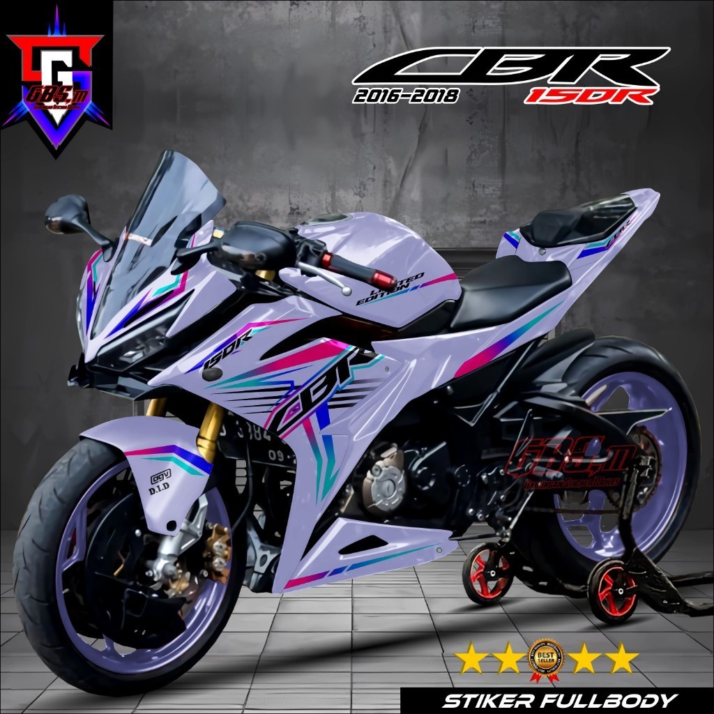 Terbaru - Decal CBR 150R Facelift  2016 2017 2018 Stiker Decal Motor CBR 150R Sticker Honda CBR 150R