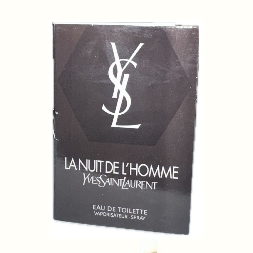 WN  * PARFUM SAMPLE Y LA NUIT DE L'HOMME 2ML