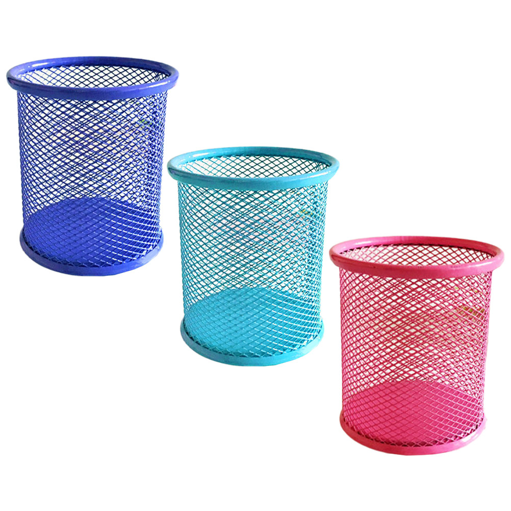 

Pen Holder Office Pencil Brush Holders for Desk Tabletop Accessories Stationery Container Organizer