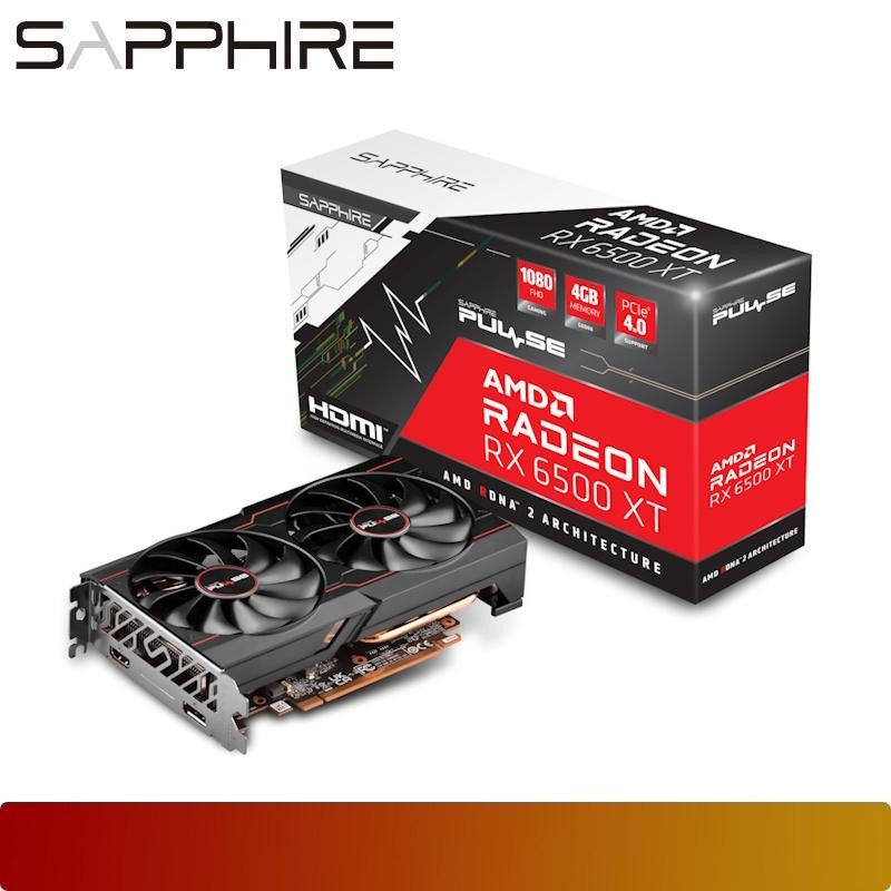 SAPPHIRE PULSE AMD Radeon RX 6500 XT 4GB GDDR6