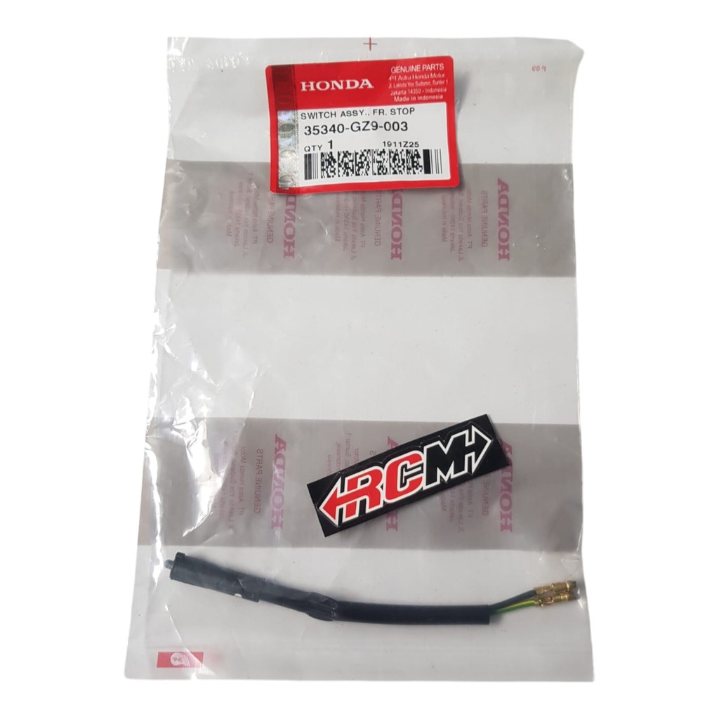 35340-GZ9-003 SWITCH SWITH SWIT REM KIRI BLK BLKG BELAKANG MATIC BEAT SCOOPY SPACY VARIO 110 125 150